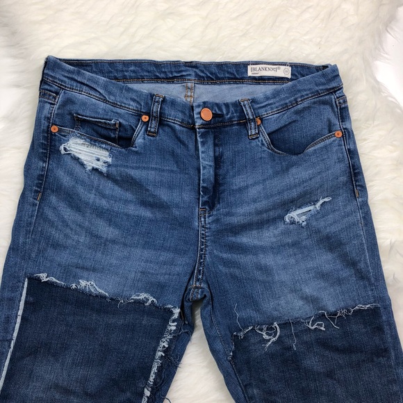 Blank NYC Patchwork Skinny Jeans - Picture 2 of 8